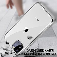 Baseus ARAPIPH58S-02 Simplicity Series Apple iPhone 11 Pro Gel Silikon Kılıf Şeffaf