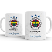 Kırk8 Fenerbahçe Kişiye Özel Isim Baskılı Kupa Bardak