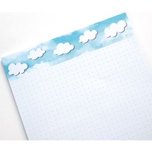 Pulp Clouds Noktalı Notepad (A5)