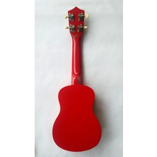 Cremonia Ukulele 21" Kırmızı