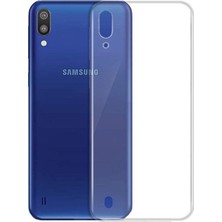 Pengu Samsung Galaxy M10 Silikon Kılıf Şeffaf