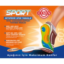 Icemen Tam  Anatomik Spor Tabanlık Ayakkabı Tabanlığı