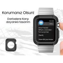 Ally AL-31391 Apple Watch Uyumlu 4-5 40 mm Şok Darbe Önleyici Silikon Kılıf