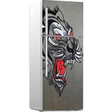 Renkselart Buz Dolabı Beyaz Eşya Sticker 007