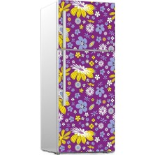 Renkselart Buz Dolabı Beyaz Eşya Sticker 012