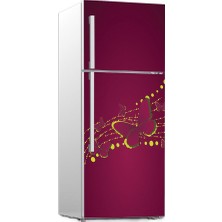 Renkselart Buz Dolabı Beyaz Eşya Sticker 060