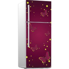 Renkselart Buz Dolabı Beyaz Eşya Sticker 061