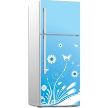 Renkselart Buz Dolabı Beyaz Eşya Sticker 067