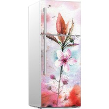 Renkselart Buz Dolabı Beyaz Eşya Sticker 072