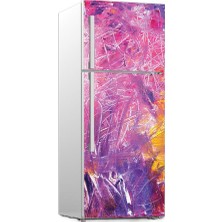 Renkselart Buz Dolabı Beyaz Eşya Sticker 084