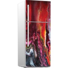 Renkselart Buz Dolabı Beyaz Eşya Sticker 086