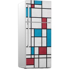 Renkselart Buz Dolabı Beyaz Eşya Sticker 088