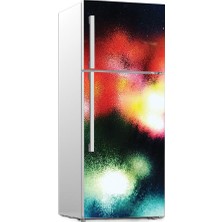 Renkselart Buz Dolabı Beyaz Eşya Sticker 094