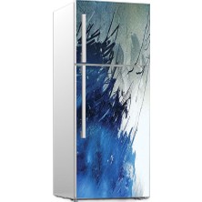 Renkselart Buz Dolabı Beyaz Eşya Sticker 098