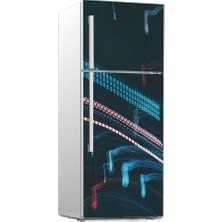 Renkselart Buz Dolabı Beyaz Eşya Sticker 137