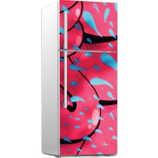 Renkselart Buz Dolabı Beyaz Eşya Sticker 140