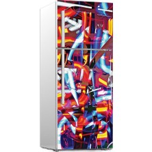 Renkselart Buz Dolabı Beyaz Eşya Sticker 148