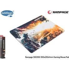 Addison Rampage 300350 350x250x1 mm Oyuncu Mouse Pad