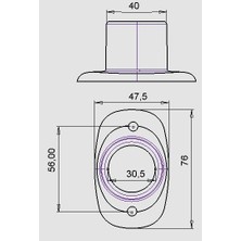 Özen Metal Oval Boru Flanşı