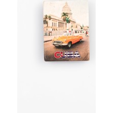 Dünyadan Hediyeler Küba Temalı Taş Magnet