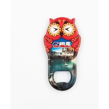 Dünyadan Hediyeler Şili Temalı Baykuş Magnet Kapak Açacak