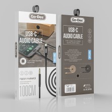 Go-Des GAC-309 Type-C To 3.5mm Aux Audio Kablo