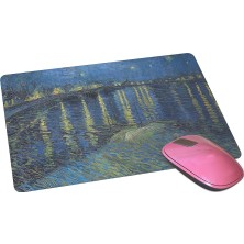 Wuw Van Gogh Starry Night Over The Rhone Mouse Pad