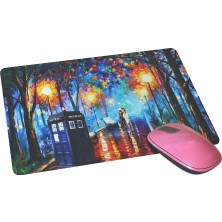 Wuw Yağmurda Yürüyüş Tablo Mouse Pad