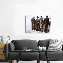 Tablosan  Müzisyen Çocuklar Fotoğraf Kanvas Tablo