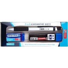 Mikro 3'lü Kırtasiye Seti 0.7 mm