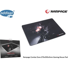 Rampage Combat Zone 270x350x3mm Oyuncu Mouse Pad