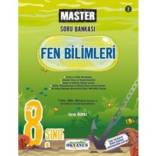 Okyanus Yayınları 8. Sınıf Master Soru Bankası Tüm Dersler 5 Kitap