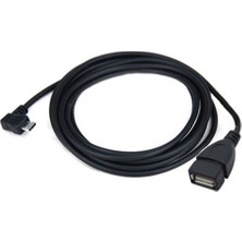 Keepro mikro otg 90 derece usb 2.0 mikro otg kablo 2m