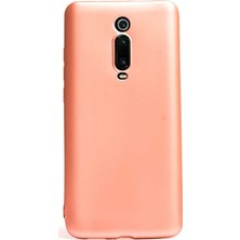 Gpack Xiaomi Mi 9T Pro Premier Silikon Esnek Arka Koruma Bronz