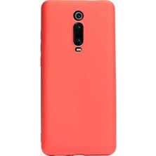Gpack Xiaomi Mi 9T Pro Premier Silikon Esnek Koruma + Nano Glass Kırmızı