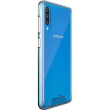 Gpack Samsung Galaxy A50s Gard Nitro Şeffaf Silikon + Nano Glass Şeffaf