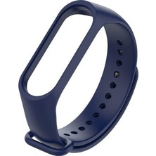 Gpack Xiaomi Mi Band 4 Silikon Kordon Lacivert