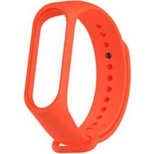 Gpack Xiaomi Mi Band 4 Silikon Kordon Turuncu