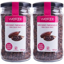 Wefood Ham Kakao Parçacıkları 2 Adet 150 gr