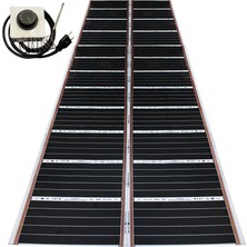 Rexva Xica Ptc-306 Ptc Isı Teknolojili Analog Gazlı Termostatlı Halı Altı Karbon Isıtıcı Film - 120 x 300 cm