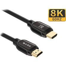 S-link SL-H8K01 HDMI 1.5m 8K 60Hz 4K 120Hz Ultra HDR 2.1V 7680P Metal Kılıflı Kablo