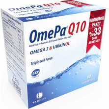 Tab İlaç Omepa-Q10 Omega 3 Ubiquinol Balık Yağı 90 Kapsül