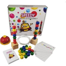 Speedy Hobi Eğitim Dünyası Speedy Boncuk İpe Dizme Oyunu
