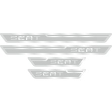 Seat Gümüş Kapı Eşiği, Kapı Karşılama 4'lü Set