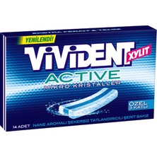Vivident Cüzdan Active Nane 18'li x 33 gr
