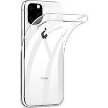 Microcase Apple iPhone 11 Pro Max Ultra İnce 0.2 mm Soft Silikon Kılıf Şeffaf