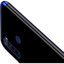 Microcase Xiaomi Redmi Note 8 Plating Series Soft Silikon Kılıf Mavi