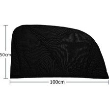 Oto Aksesuarcım Elastik Yan Cam Oto Güneşlik Perdesi v2 50 x 80 cm 1 Adet