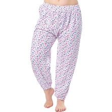 Seher Yıldızı %100 Pamuk 6'lı Paket Emprime Bayan Pijama Alt