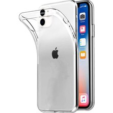 Microcase Apple iPhone 11 Ultra Ince 0.2 mm Soft Silikon Kılıf - Şeffaf